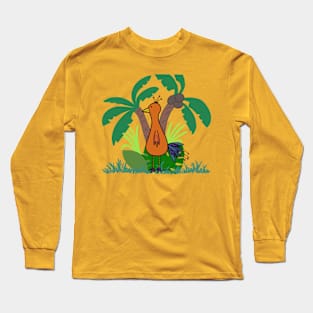 Tropical Birdie Long Sleeve T-Shirt